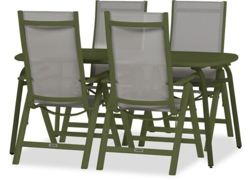 Lanterfant Monika tuinstoel + Lanterfant Oscar tuintafel 166 cm