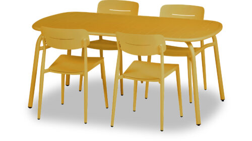 Lanterfant Oscar tuinstoel + Lanterfant Oscar tuintafel 166 cm