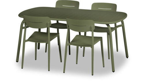 Lanterfant Oscar tuinstoel + Lanterfant Oscar tuintafel 166 cm