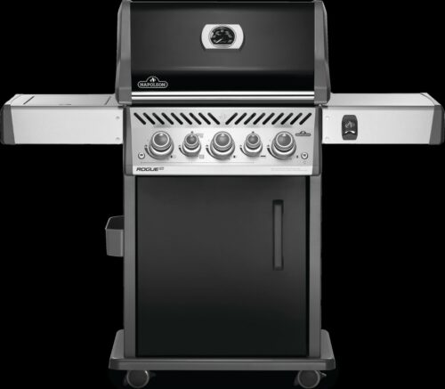 Rogue SE 425 met gietijzeren roosters zwart incl. draaispit