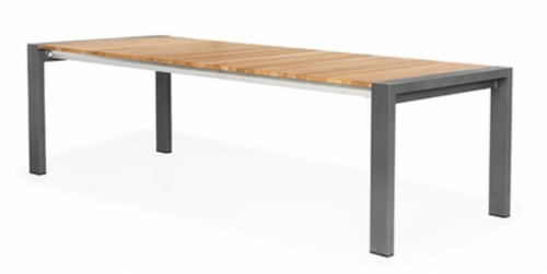 Rialto Verstelbare Tuintafel Teak 163/204x100x75 cm
