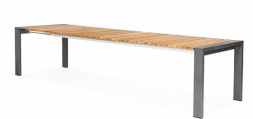 Rialto Verstelbare Tuintafel Teak 262/330x100x75 cm