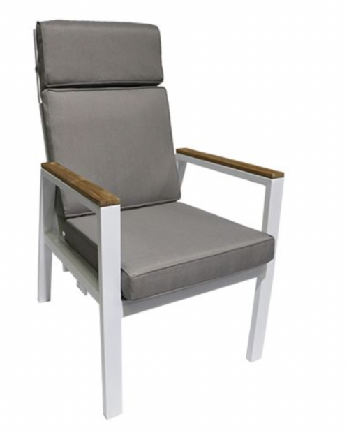 Stefano Tuinstoel Teak Wit