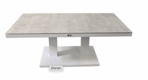 Malton Tuintafel Wit