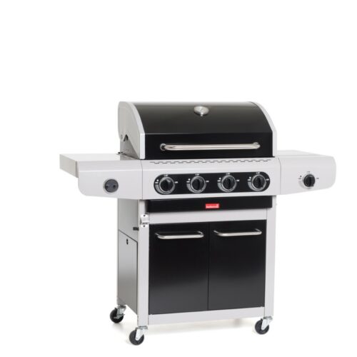Barbecook Siesta 412 Black Edition duits gasbarbecue 132x56x118cm