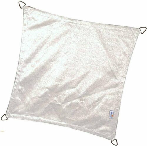 Coolfit schaduwdoek vierkant 3.6 x 3.6 x 3.6 x 3.6 m Sneeuwwit