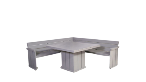 SenS-Line Marseille tuintafel 118x118 cm - grijs