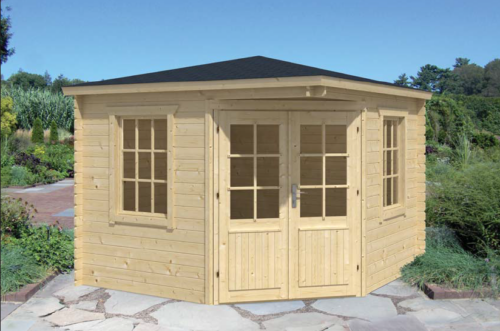 Blokhut Asmund 300x300 cm - geïmpregneerd