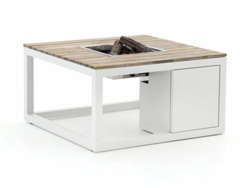 Cosiraw lounge vuurtafel 100x100x55cm - Laagste prijsgarantie!