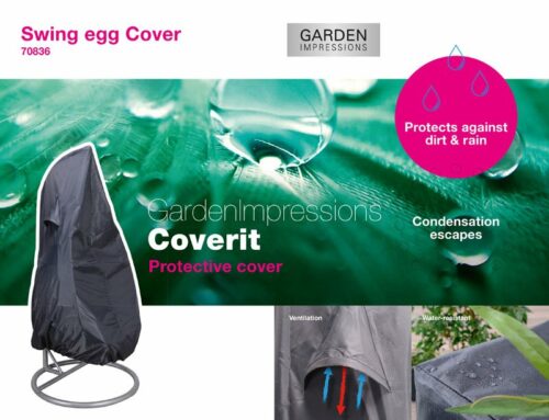 Garden Impressions hangstoel hoes Ø100 x 200 cm