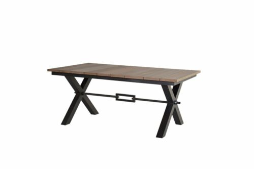 Garden Impressions Robusto tuintafel 200x100xH76 cm - gunmetal