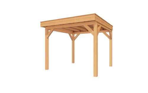 Buitenverblijf SUBLIME Plat dak - 300 x 300 cm