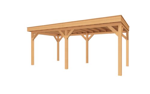 Buitenverblijf SUBLIME Plat dak - 600 x 300 cm