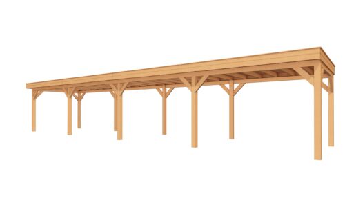 Buitenverblijf SUBLIME Plat dak - 1400 x 300 cm