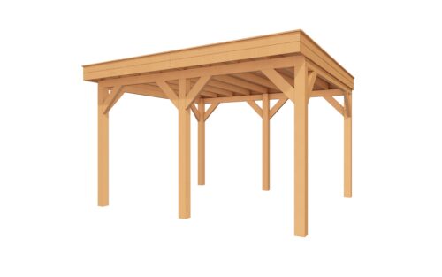 Buitenverblijf SUBLIME Plat dak - 400 x 350 cm