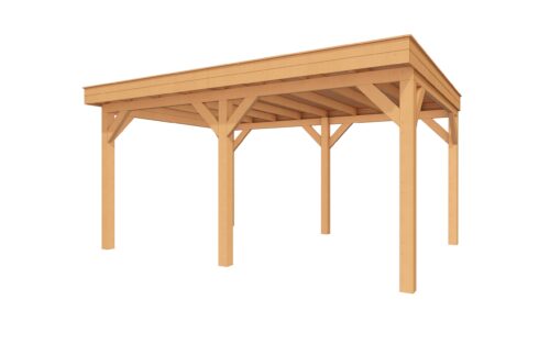 Buitenverblijf SUBLIME Plat dak - 500 x 350 cm