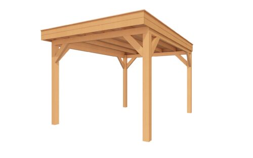 Buitenverblijf SUBLIME Plat dak - 300 x 400 cm