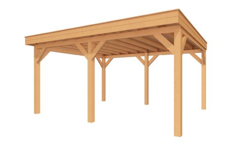 Buitenverblijf SUBLIME Plat dak - 500 x 400 cm