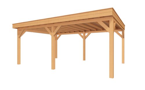 Buitenverblijf SUBLIME Plat dak - 600 x 400 cm