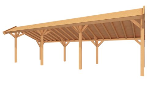 Buitenverblijf SUBLIME Kapschuur - 1000 x 300 cm