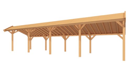 Buitenverblijf SUBLIME Kapschuur - 1300 x 300 cm