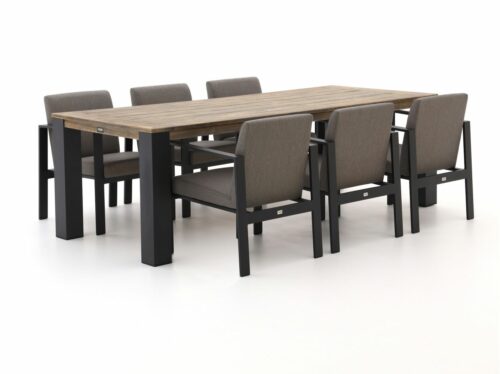 Il Tempo Turate/ROUGH-X 240cm dining tuinset 7-delig - Laagste prijsgarantie!