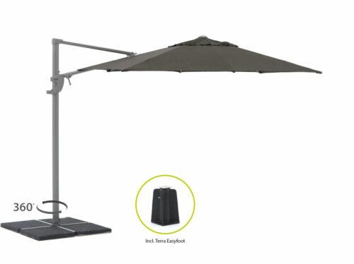 Shadowline Francisco zweefparasol ø 330cm - Laagste prijsgarantie!