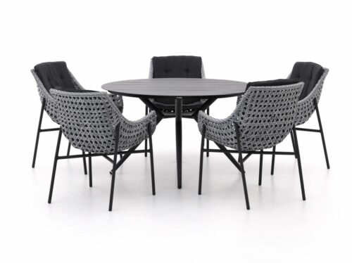 Manifesto Novara/Sora ø 127cm dining tuinset 6-delig - Laagste prijsgarantie!