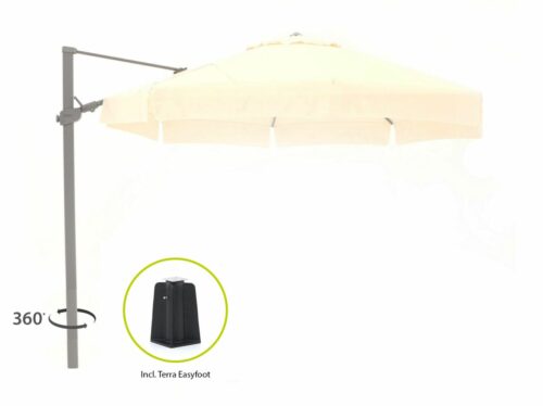 Shadowline Miami zweefparasol ø 350cm - Laagste prijsgarantie!