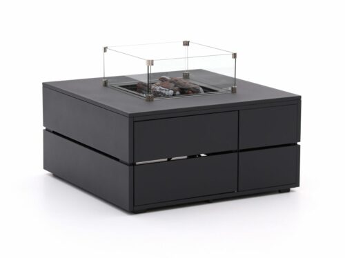 Cosipure lounge vuurtafel 100x100x50cm - Laagste prijsgarantie!