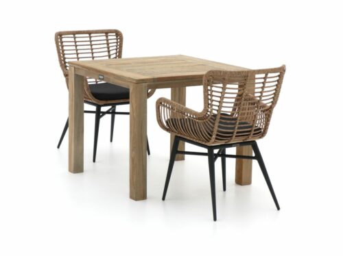 Intenso Asti/ROUGH-S 90cm dining tuinset 3-delig - Laagste prijsgarantie!