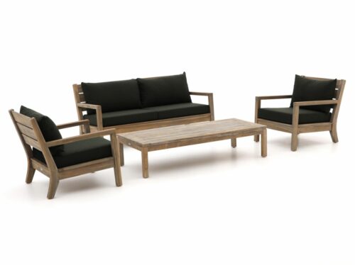 ROUGH Batang stoel-bank loungeset 4-delig - Laagste prijsgarantie!