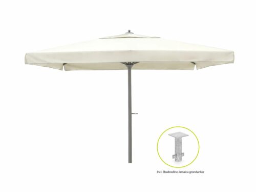 Shadowline Java parasol 400x400cm - Laagste prijsgarantie!