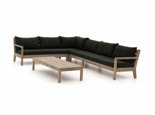 ROUGH Batang hoek loungeset 5-delig links - Laagste prijsgarantie!