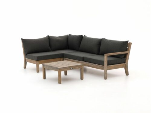 ROUGH Batang hoek loungeset 4-delig links - Laagste prijsgarantie!