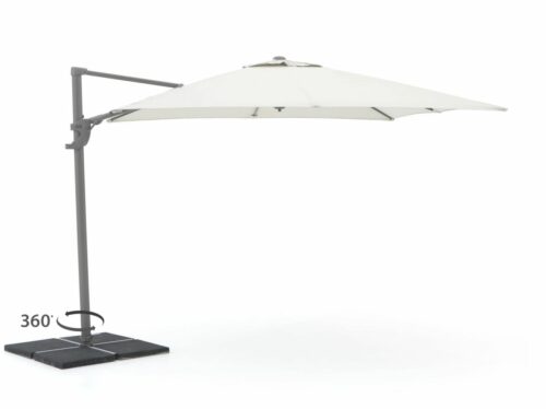 Shadowline Francisco zweefparasol 300x300cm - Laagste prijsgarantie!