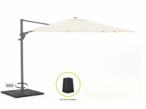 Shadowline Francisco zweefparasol 300x300cm - Laagste prijsgarantie!