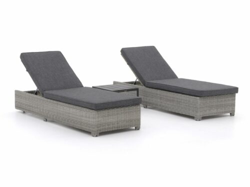 Intenso Carpino/Velino ligbed set 3-delig - Laagste prijsgarantie!