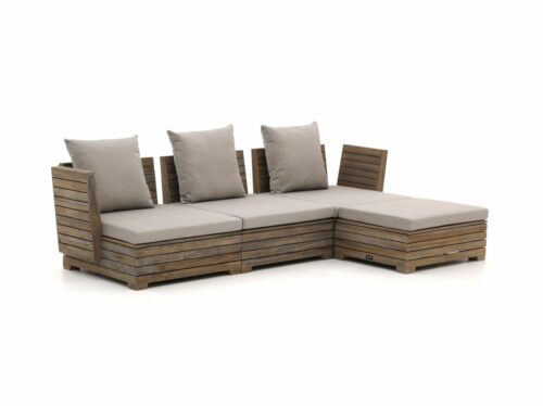 ROUGH-B chaise longue loungeset 4-delig - Laagste prijsgarantie!