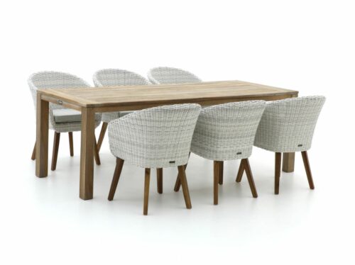 Intenso Tropea/ROUGH-S 220cm dining tuinset 7-delig - Laagste prijsgarantie!
