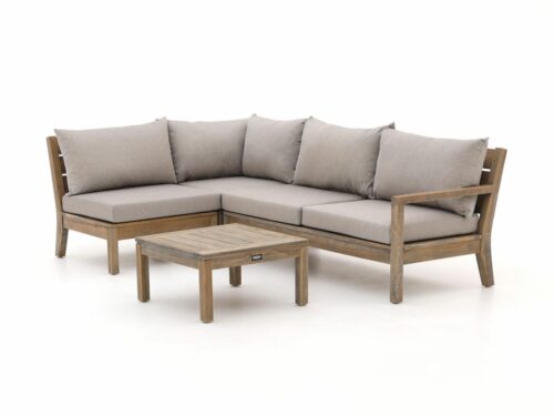 ROUGH Batang hoek loungeset 4-delig links - Laagste prijsgarantie!