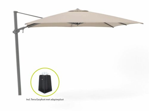 Shadowline Alabama zweefparasol 300x300cm - Laagste prijsgarantie!