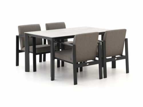 Il Tempo Turate/Isolo 150cm dining tuinset 5-delig - Laagste prijsgarantie!