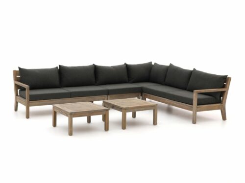 ROUGH Batang hoek loungeset 6-delig rechts - Laagste prijsgarantie!