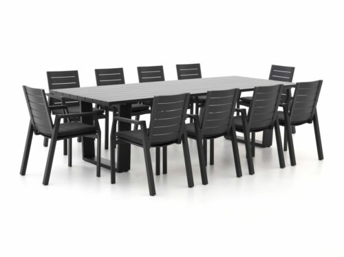 Bellagio Leggo 270cm dining tuinset 11-delig stapelbaar - Laagste prijsgarantie!