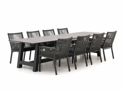 Manifesto Rivola/Bresimo 317cm dining tuinset 9-delig - Laagste prijsgarantie!
