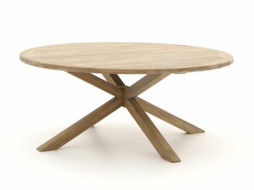ROUGH-Y dining tuintafel ø 180cm (h:75cm) - Laagste prijsgarantie!
