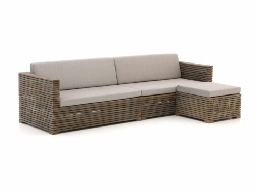 ROUGH-C chaise longue loungeset 3-delig - Laagste prijsgarantie!