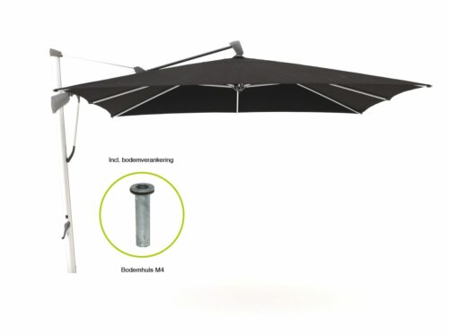 Glatz Sombrano S+ zweefparasol 350x350cm - Laagste prijsgarantie!