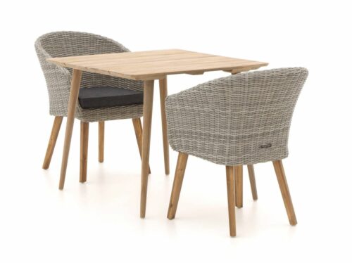 Intenso Tropea/ROUGH-K 90cm dining tuinset 3-delig - Laagste prijsgarantie!